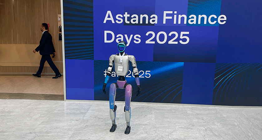 Как наши роботы участвовали в Astana Finance Days 2025