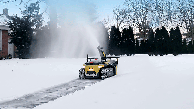 Как работает снегоуборщик Yarbo Snow Blower и чем он отличается других?