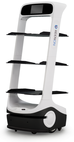 Умный робот-доставщик Keenon Robotics Dinerbot-T6 фото 2
