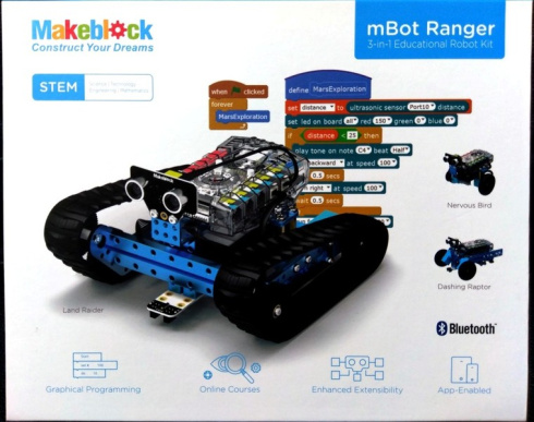 Робот-конструктор Makeblock mBot Ranger (Bluetooth) фото 7
